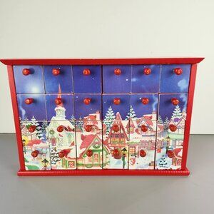 Kurt S. Adler Wooden Advent Calendar